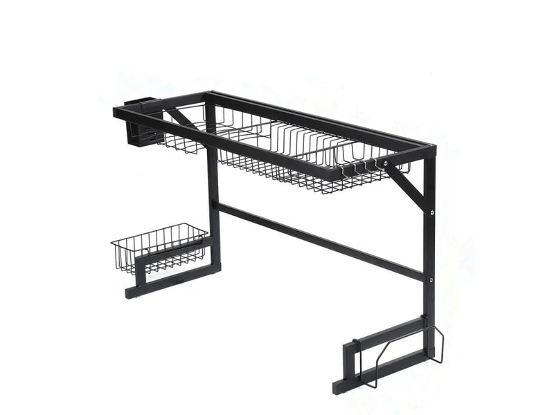  Égouttoir à vaisselle de cuisine 65x52x34cm – en acier inox  - Conforama A