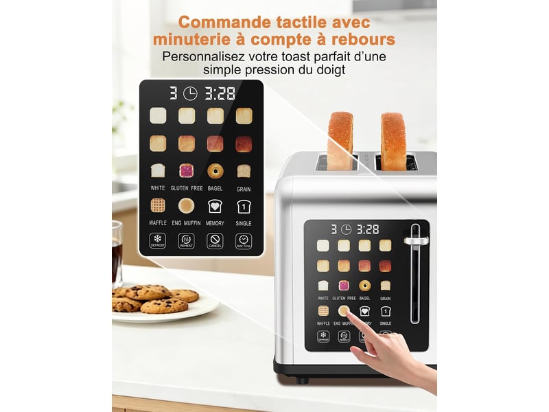 Poubelle cuisine avec pédale cubik deco 21 l, 33,5 x 30 x 39 cm - Conforama C