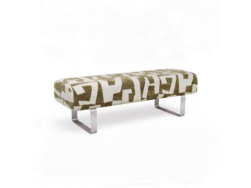  Banc en tissu texturé à motifs kaki noxx B1TTMKK - Conforama A
