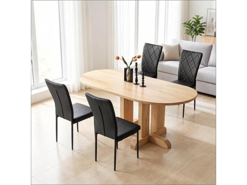  Chaises confortables – bureau, salon, cuisine et salle à manger – lot de 4 – accueilattente  - Conforama D