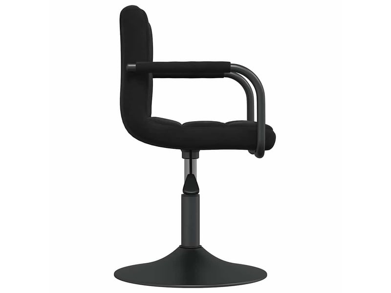  Tabouret de bar, chaise de bar noir velours shl89514  - Conforama D
