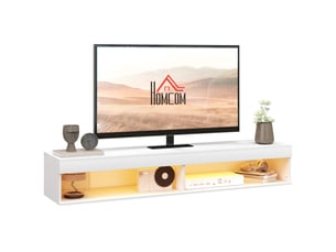 Meuble tv coloris blanc 180 cm PANGIVO  