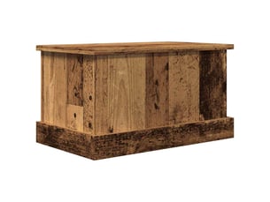 Boîtes de rangement vieux bois 30x50x28 cm bois d'ingénierie