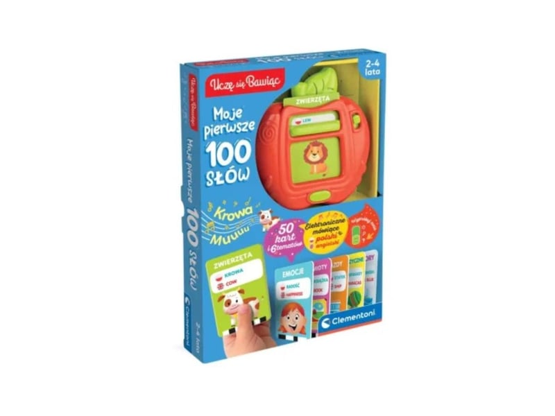  Jeu éducatif clementoni 50283 mes 100 premiers mots - français et anglais 8005125502837 - Conforama A