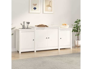 Buffet    <strong></strong> <strong></strong> - 164 cm coloris blanc 