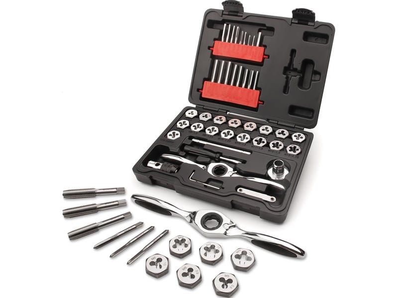  Kit de tarauds et filières m3-m12 41 pièces  - Conforama A