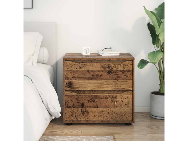  Armoire de rangement, commode de rangement 60 x 48 x 57 cm bois d'ingénierie shl5178  - Conforama D