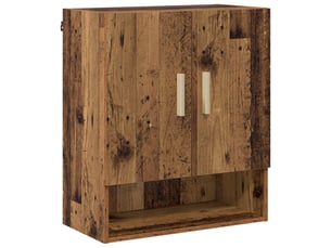 Meuble mural, rangement salon 60 x 31 x 70 cm bois d'ingénierie bois ancien shl5793