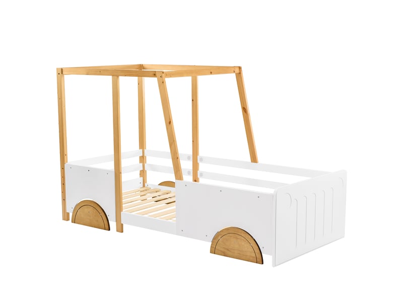  Lit enfant automobile avec sommier à lattes, 90 x 200 cm  - Conforama R