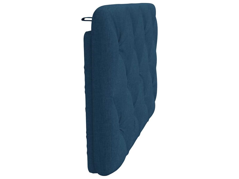  Coussin de tête de lit bleu 90 cm tissu cf55941  - Conforama E