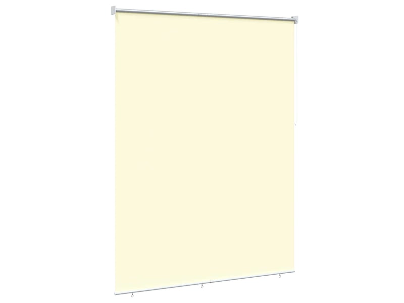  Store enrouleur, store roulant extérieur protection uv crème polyester cf47496  - Conforama D