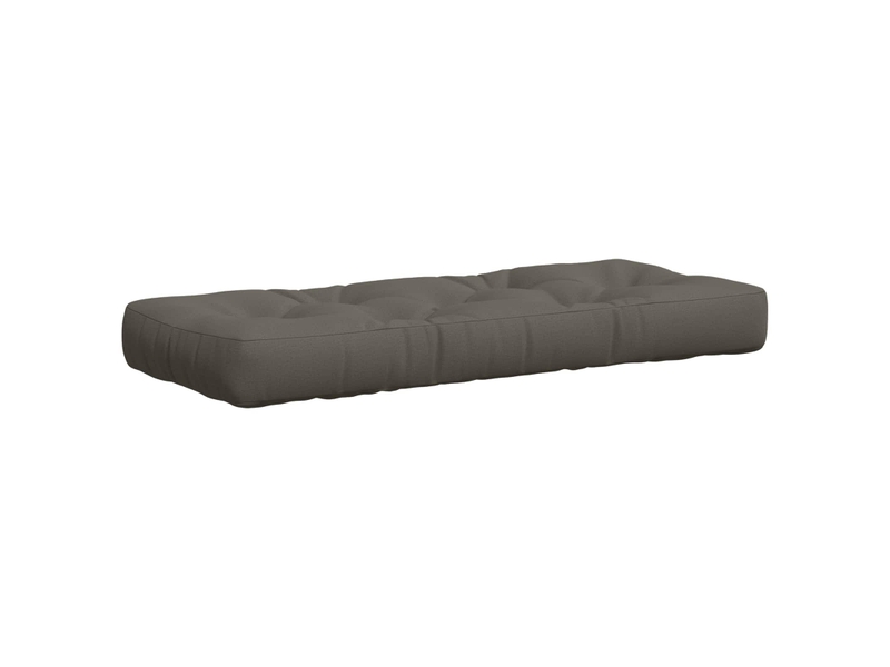  Coussin de siège en palette, coussin d'assise vianen 100 % polyester gris cf55885  - Conforama A