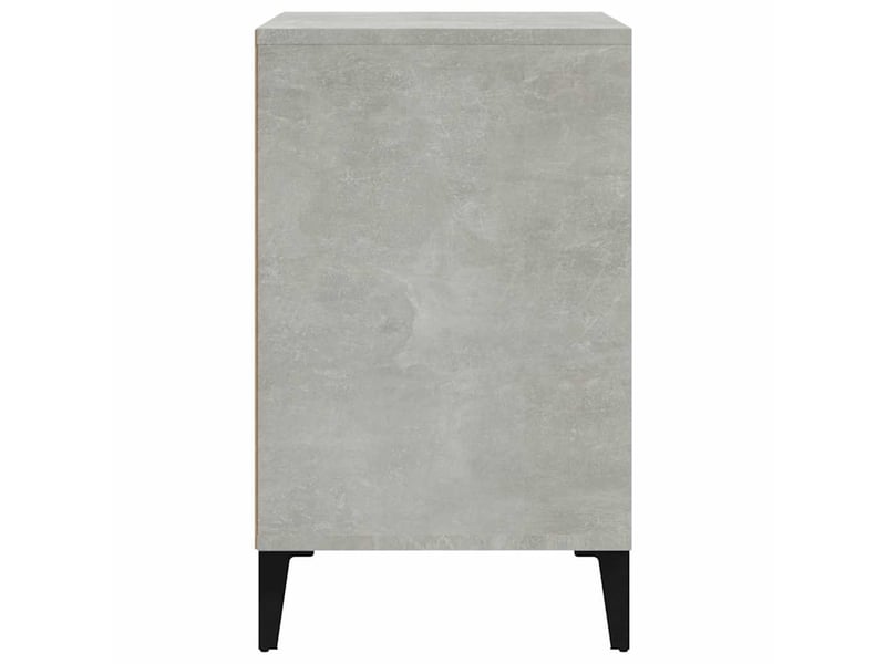  Meuble à chaussure, armoire à chaussures gris béton 102x36x60 cm bois d'ingénierie shl6872  - Conforama D