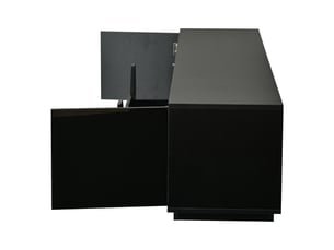 Meuble tv coloris noir 40 cm <strong>ATELIER CONFORTIEL</strong> <strong></strong>