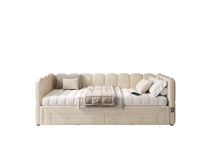 Lit extensible 90x200 cm PEXCHO coloris beige