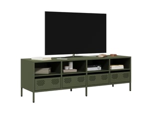 Meuble tv coloris vert 135 cm <strong></strong>  <strong></strong>