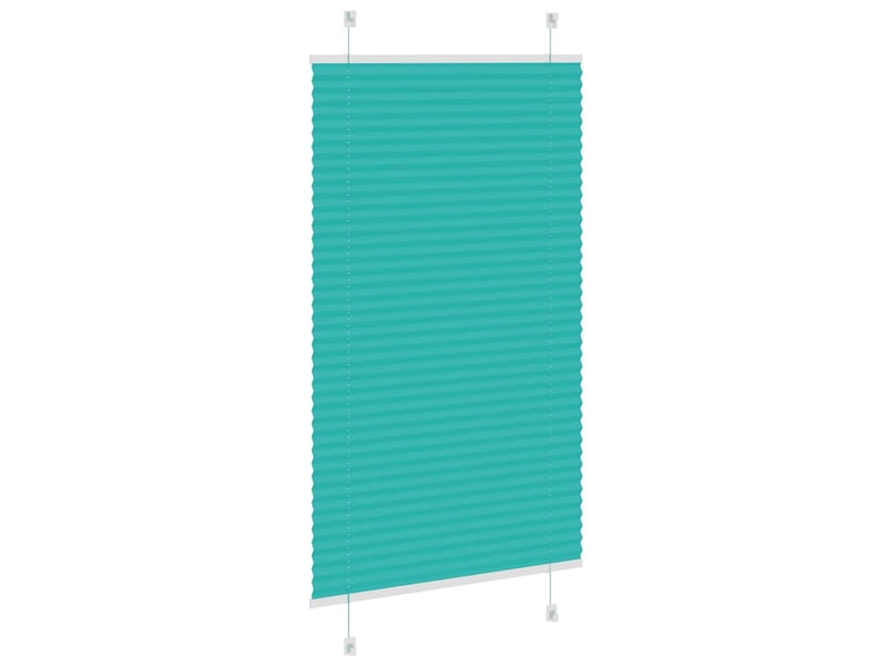  Store plissé, store de fenêtre vert pétrole 70x100 cm largeur du tissu 69,4 cm cf47097  - Conforama D