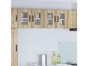 Meuble mural de cuisine | armoire de cuisine chêne sonoma 60x31x40cm shl7709