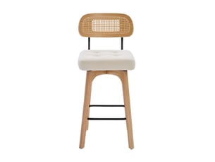 Banc  coloris beige <strong>COVREO </strong> <strong></strong> - 44 cm