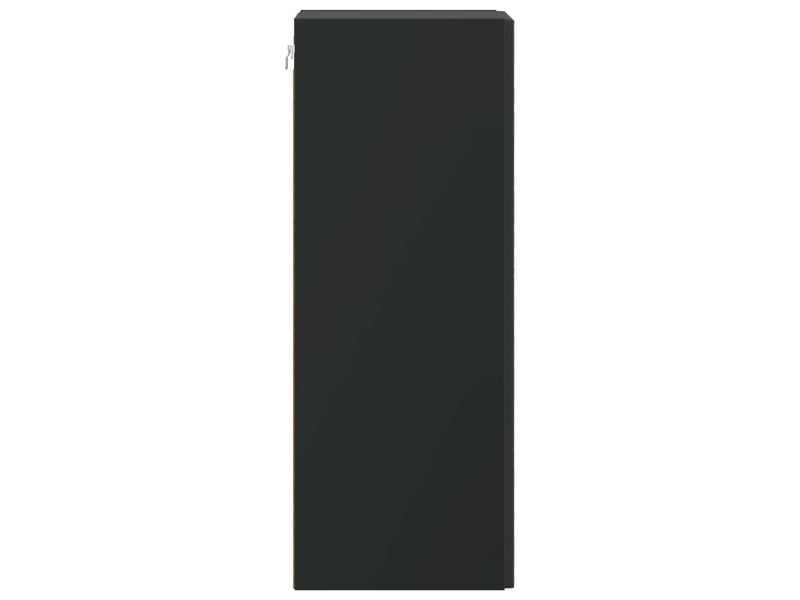  Armoire murale salon, meuble de rangement 33 x 34,5 x 90 cm bois d'ingénierie noir shl9251  - Conforama E