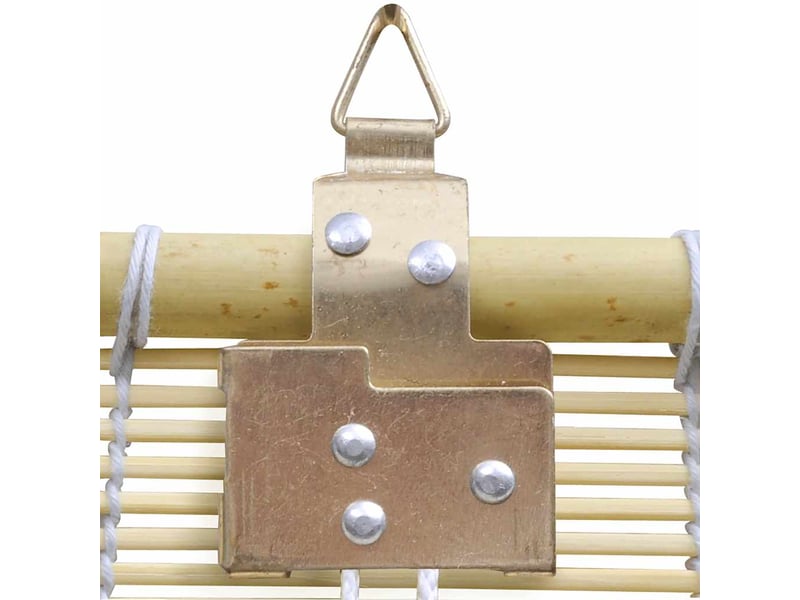  Store enrouleur, store à rouleau bambou naturel 140x160 cm cf44942  - Conforama E