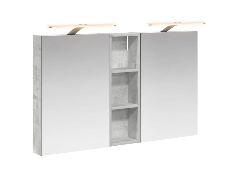  Ensemble de meubles de salle de bain 3 pcs 100x10.5x60.5 cm shl9562  - Conforama A