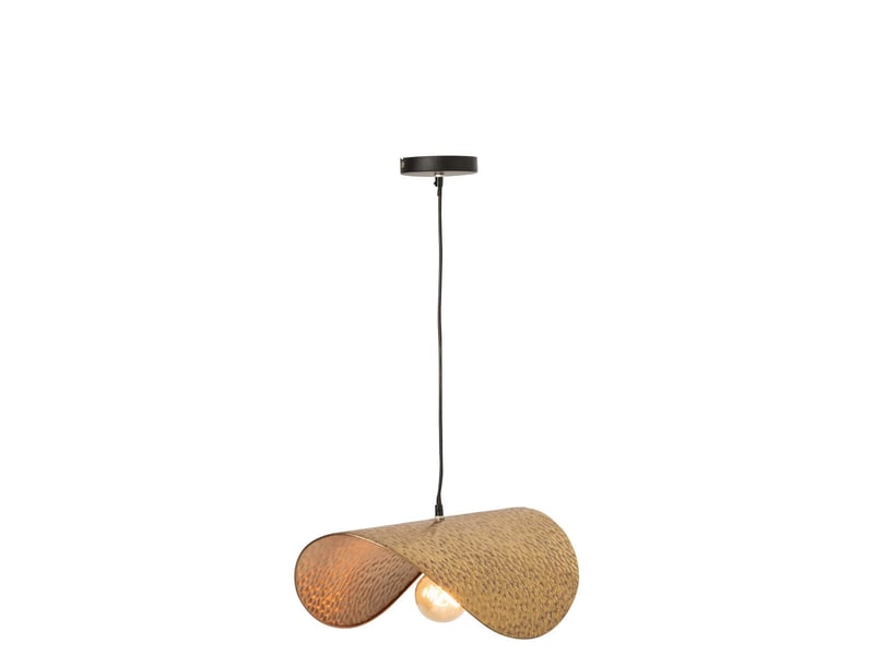  Lampe suspension design carl 51cm doré  - Conforama B