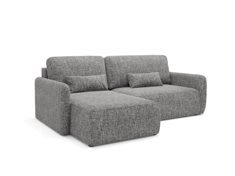Canapé d'angle convertible livello l gris - Conforama C