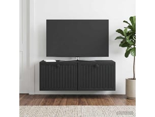 Meuble tv coloris noir 78.5 cm <strong></strong>  <strong></strong>