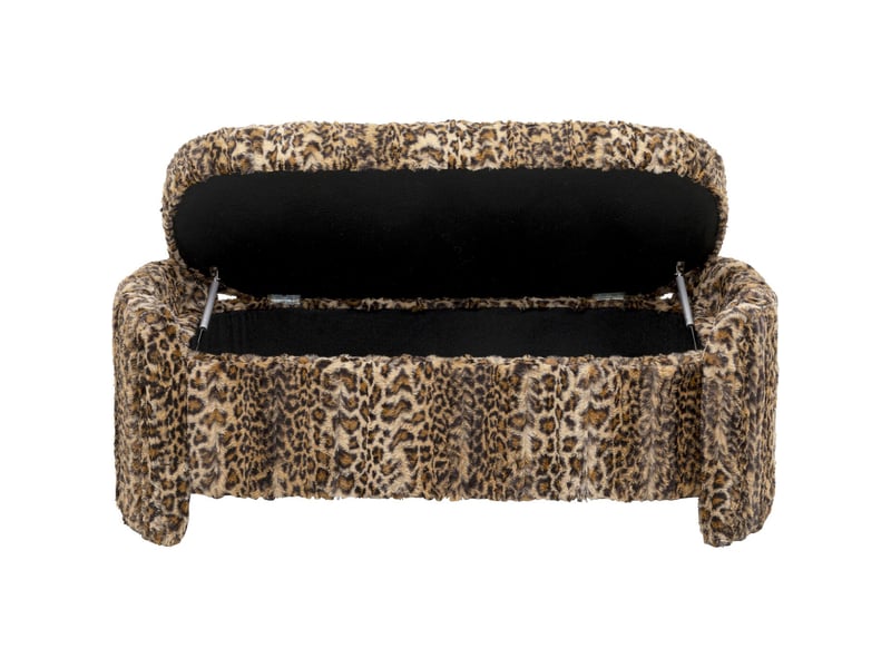  banc-coffre 115cm léopard kare design  - Conforama E