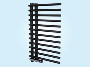 Radiateur sèche-serviettes rotatif 180 degrés noir