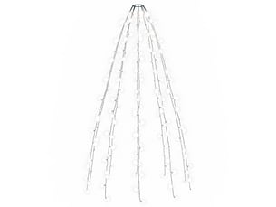 Guirlande lumineuse d'arbre de noël 180 led blanc froid 180 cm cf62420