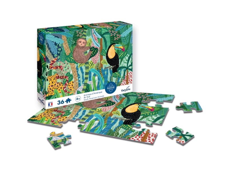  Puzzle 36 pieces - animaux d amerique du sud 7603 - Conforama B
