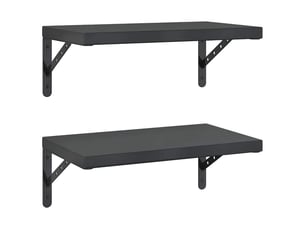 Etagère 50 cm coloris noir  