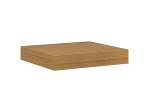 Étagère flottante, étagère suspendue montage mural beige 23 x 23,5 x 3,8 cm cf42431
