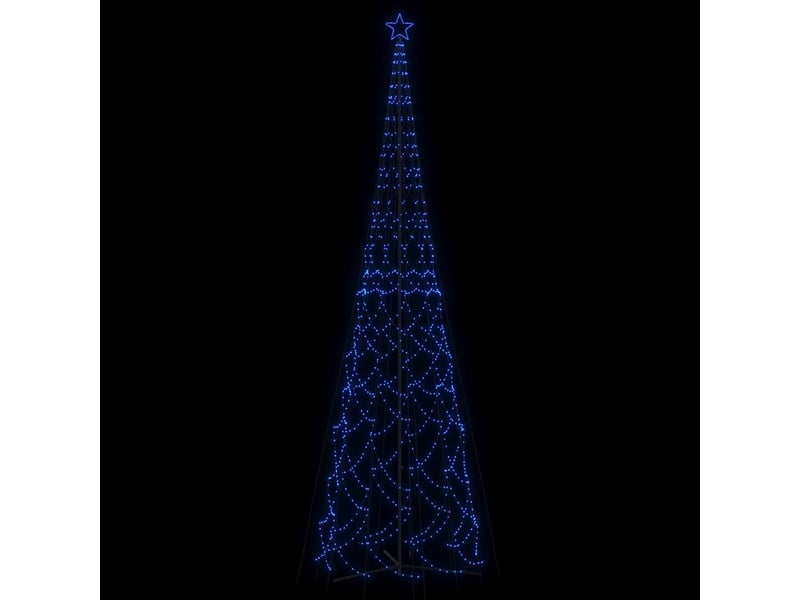  Arbre de noël cône 3000 led bleu 230x800 cm cf61721  - Conforama C