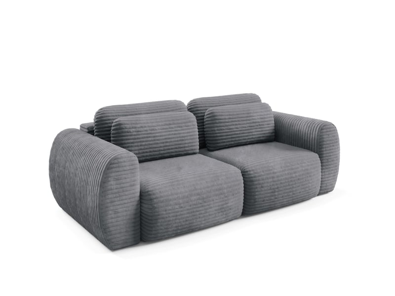  Canapé convertible premium cloud gris anthracite  - Conforama B
