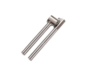 Presse-ail - presse-ailgingembre en acier inoxydable avec panier-filtre amovible, 15,8 x 5 cm