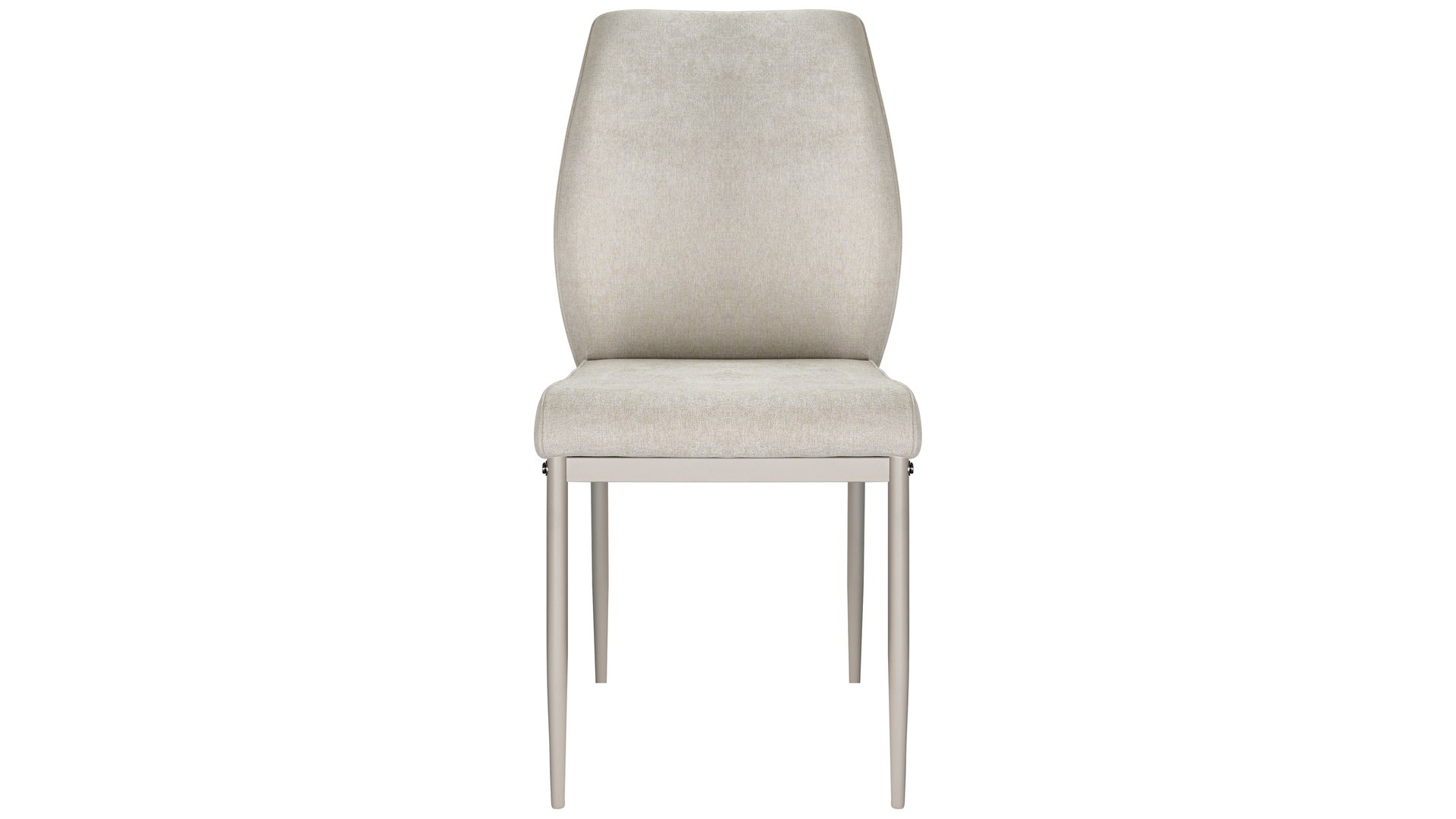 Chaise en tissu LOULA coloris beige beige 95 Conforama