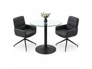 Ensemble table rond(e)  2 chaise(s)  STILVORA  