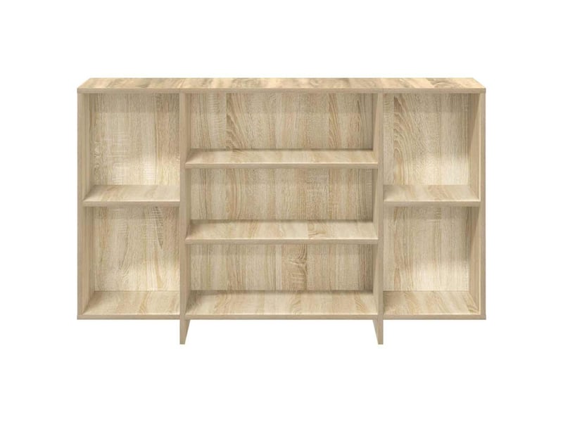 Buffet - bahut - meuble de rangement chêne sonoma 120x30x75 cm bois d'ingénierie - Conforama E