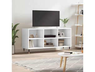 Meuble tv coloris blanc 103.5 cm <strong></strong>  <strong></strong>