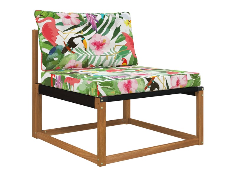  Coussin de canapé d'extérieur, coussin de chaise polyester coloré 80 x 68,5 cm cf54065  - Conforama C