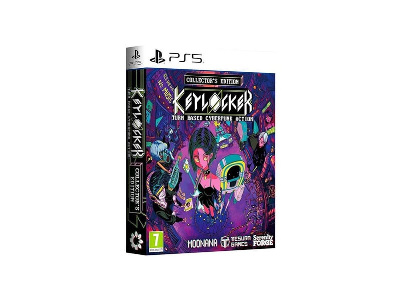  Jeu ps5 keylocker collector's edition jrpg rythm cyberpunk tour par tour, audio en temps reel, region free AACTE70102 - Conforama A