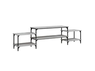 Meuble tv coloris gris 197 cm <strong></strong>  <strong></strong>