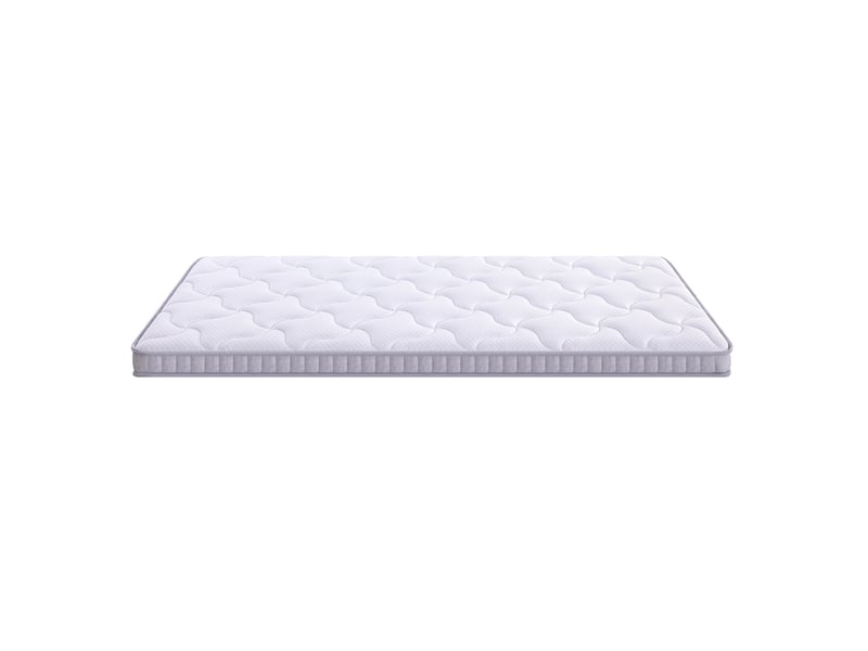  Matelas à ressorts ensachés 7 zones 140x190x10 cm blanc, fermeté h3 pour canapé-lit, certifié oeko-tex  - Conforama A