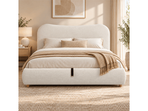 Lit coffre 180x200 cm    coloris blanc