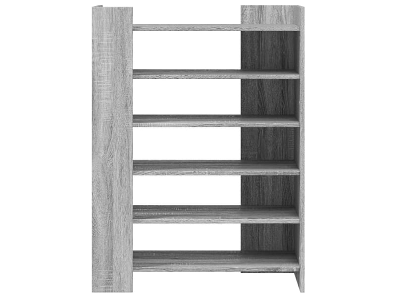  Meuble à chaussure, armoire à chaussures sonoma gris 74,5x37,5x100 cm  - Conforama D