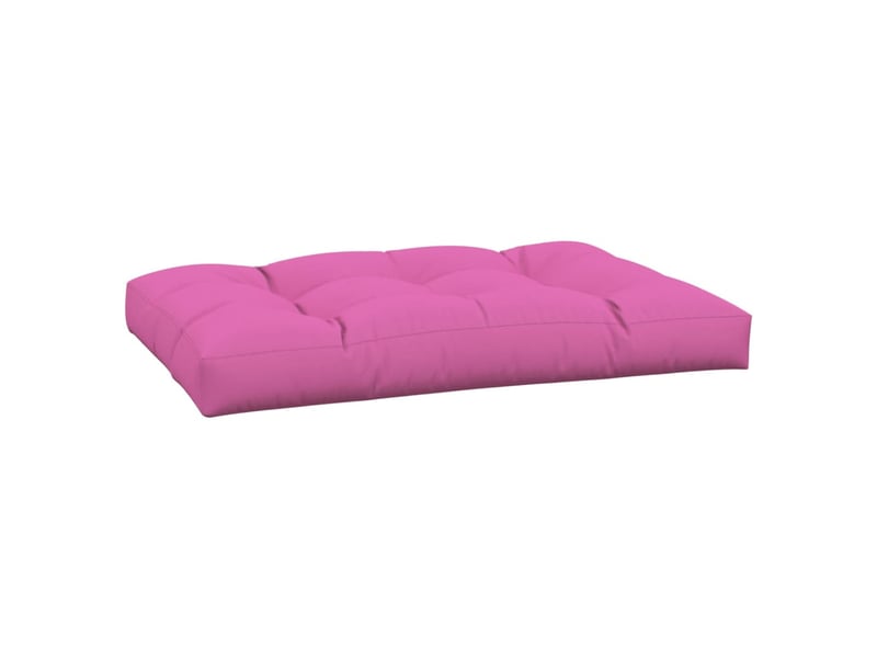  Coussin de palette, coussin de chaise, coussin de canapé rose 120x80x12 cm tissu cf55428  - Conforama D
