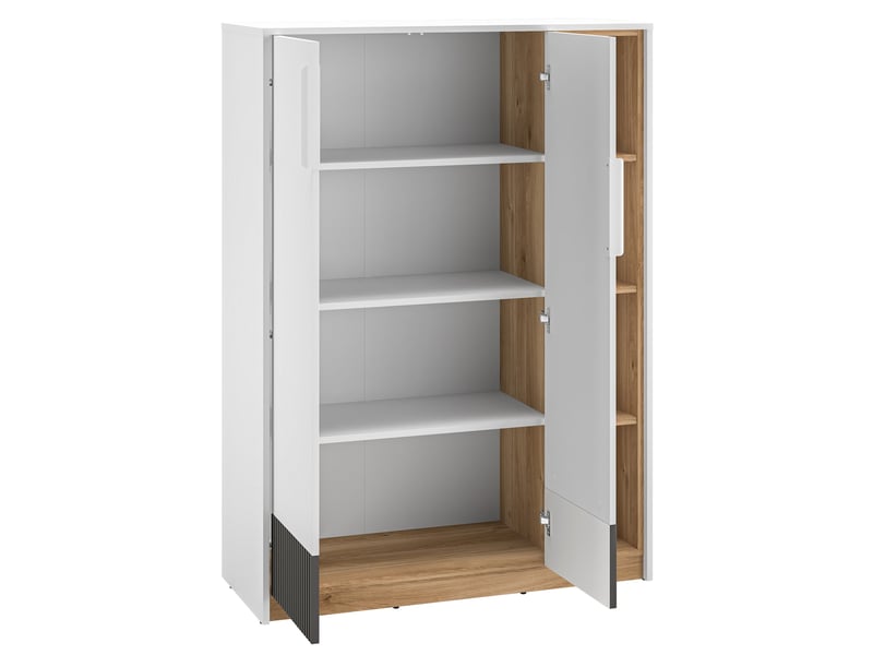  Selsey torino - buffet haut - 100 cm - blanc Torino - Conforama D